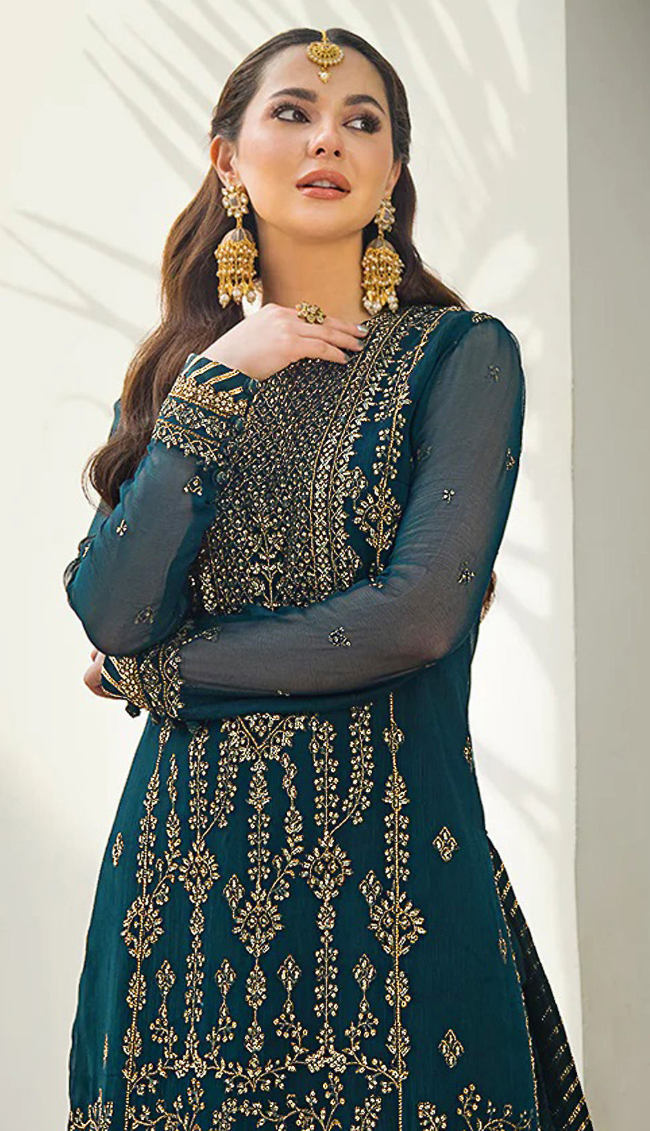 Sleek Light Blue Georgette Trendy Designer Party Wear Salwar Suit With Light Blue Georgette