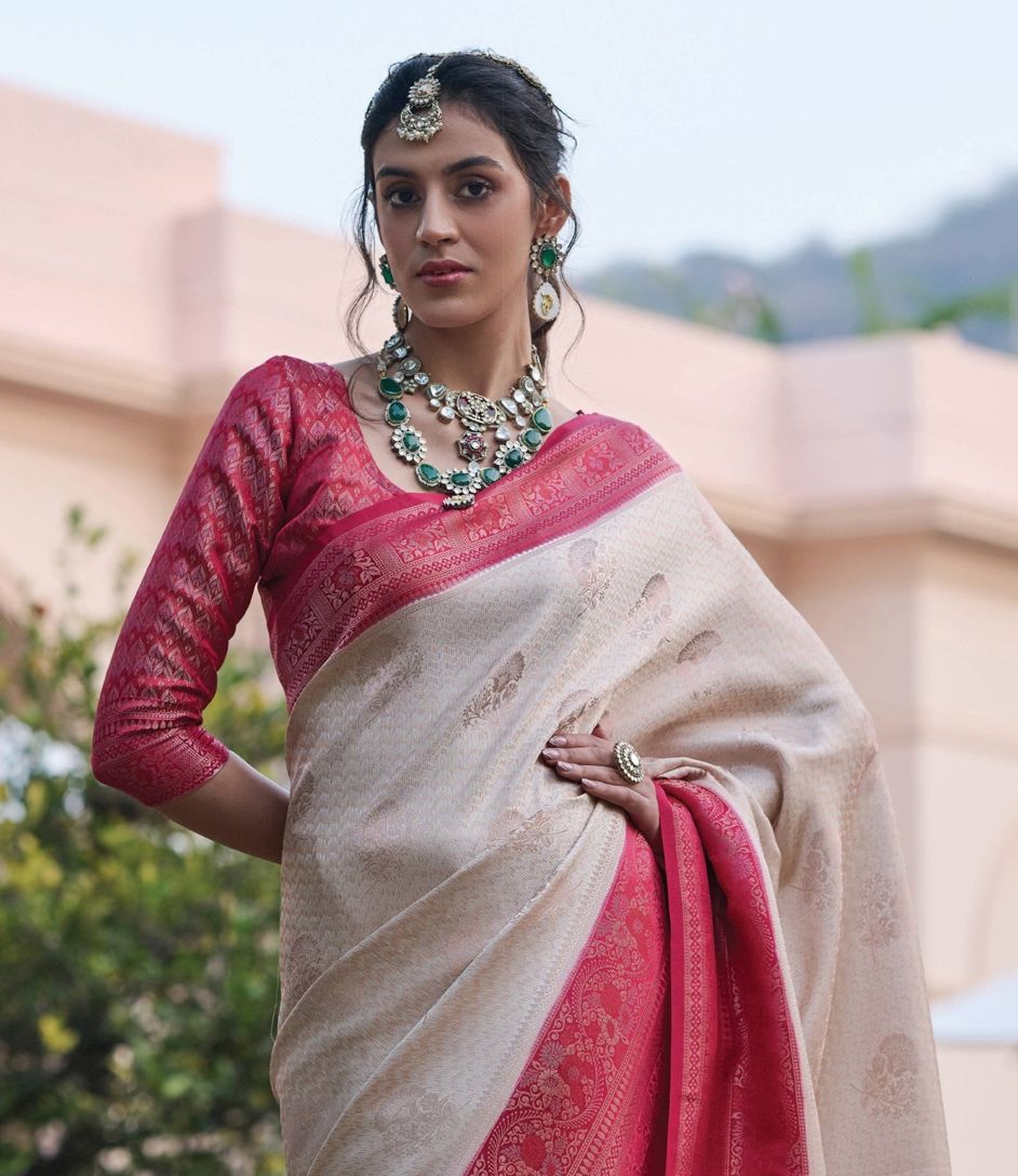 Swareh satin set - Beige main image 1