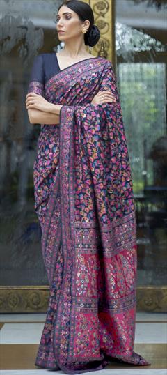 Casual, Traditional Multicolor color Saree in Art Silk, Silk fabric with South Printed, Weaving work : 1769030