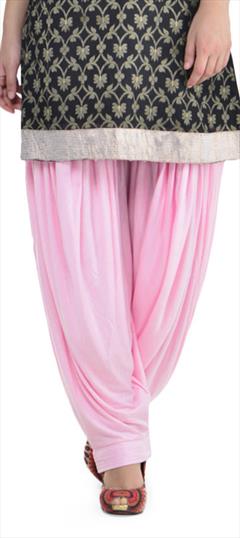 Festive, Reception Pink and Majenta color Patiala in Lycra fabric with Patiala Thread work : 1944341