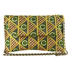 331272 Multicolor  color family Clutches in Fancy Fabric fabric with Machine Embroidery, Thread work .