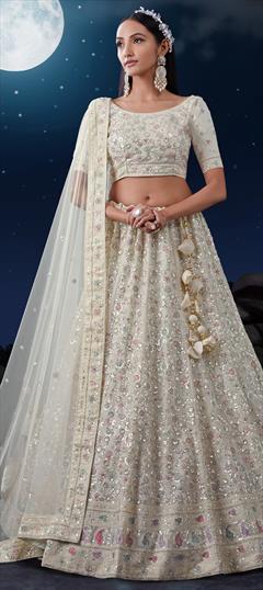 Off White Color Designer Lehenga Choli Women Party Wear Bollywood Lengha  Sari,indian Wedding Wear Custom Stitched Lehenga Choli With Dupatta - Etsy