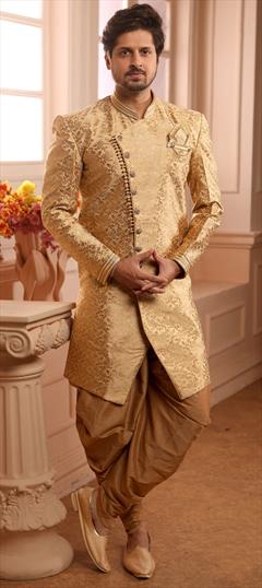 Men's Indo Western Party Wear Sherwani Suit - db18063