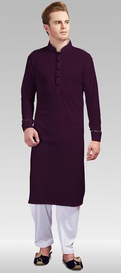 Pathani suit for men- Khan dress with regular collar at www.shiddat.com