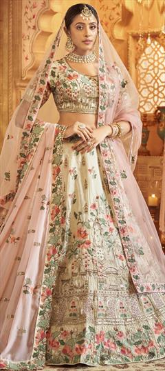 Off White Raw Silk Bridal Lehenga Set – Vasansi Jaipur
