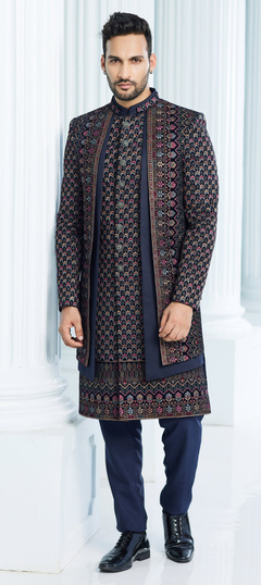 green emerald velvet dress Buy AZRA FASHION Black embroidery velvet indo-western style sherwani with  silk pants for engagement wedding prom and dinner parties (Size-S) at  Amazon.in