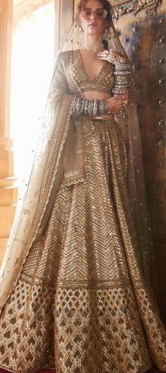 Gold lehenga online hotsell