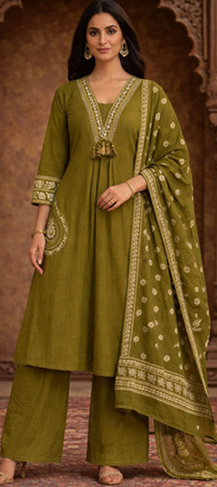 chinese dress ladies Pakistani A Line Kameez with Trousers and Dupatta Dress Online – Nameera by  Farooq