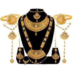 Gold Rodium Polish White and Off White color Necklace in Metal Alloy studded with Austrian diamond, Kundan