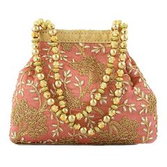 Casual Pink and Majenta color Clutches in Art Silk fabric with Embroidered, Thread work : 1928462