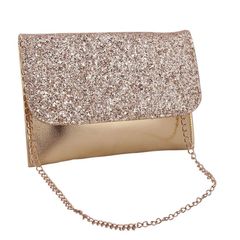 Casual Beige and Brown color Clutches in Faux Leather fabric with Sequence work : 1928463