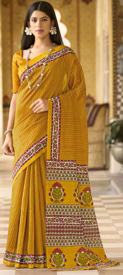 Casual, Traditional Multicolor color Saree in Art Silk fabric with South Printed work : 1953963