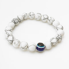 Enamel Multicolor color Bracelet in Metal Alloy studded with Pearl