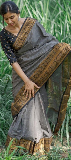 Festive, Traditional Multicolor color Saree in Art Silk fabric with South Weaving work : 1974436