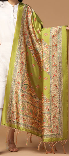 Festive Multicolor color Dupatta in Art Silk fabric with Printed work : 1974482