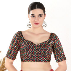 Multicolor color Blouse in Georgette fabric with Sequence, Thread work