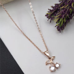 Gold Rodium Polish White and Off White color Pendant in Metal Alloy studded with CZ Diamond