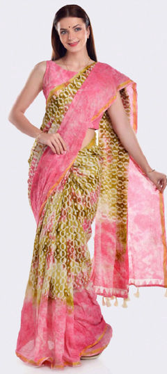 Multicolor color Saree in Viscose fabric with Printed work
