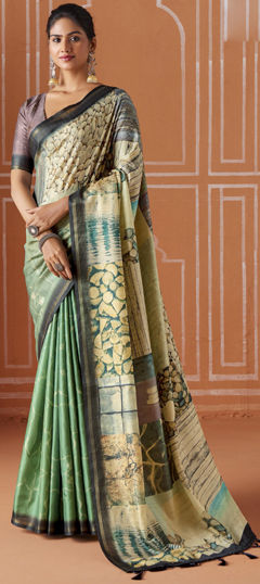 Multicolor color Saree in Art Silk fabric with Printed work