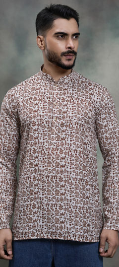 Multicolor color Kurta in Cotton fabric with Printed work