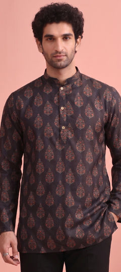 Multicolor color Kurta in Cotton fabric with Digital Print work