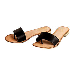 Beige and Brown, Black and Grey color Women Shoes in Faux Leather fabric with Thread work