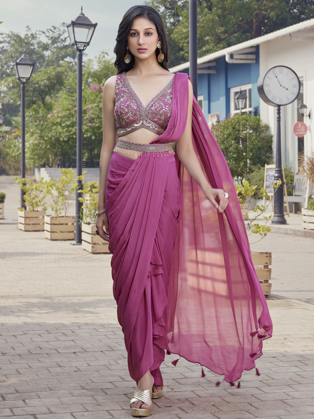 pre-draped-sarees