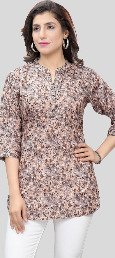 multicolor kurti tops