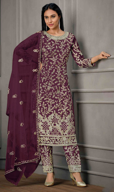 Buy Stylish Purple Suit Sets Collection At Best Prices Online