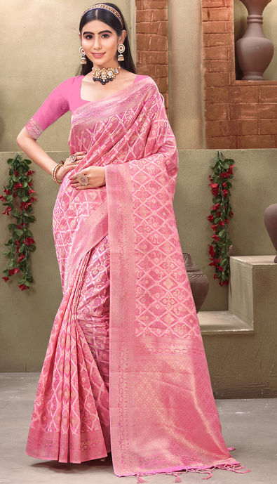 Beautiful Mulmul Cotton Saree with Blouse - KC110814