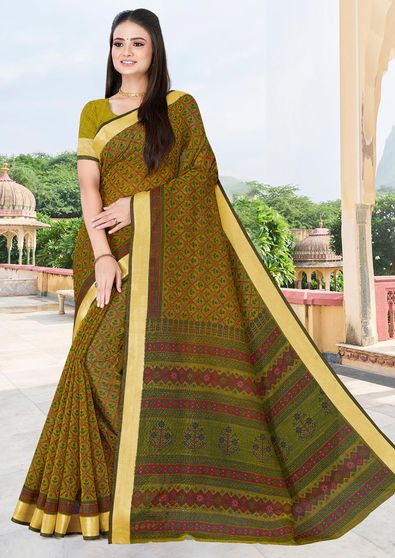 GREEN COLOUR PALLETTE Shop from www.kreationbykj.in (Link in Collection:  zarina,gota patti, Border saree Search by name Colour Green... | Instagram