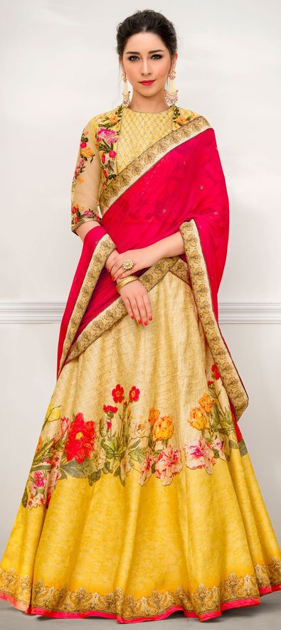 Beautiful Indian Designer Sangeet Lehenga