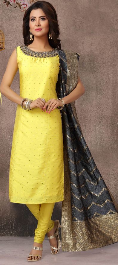 Saini Cloth House - An amaizing contrast of firozi colour allover suit with  yellow base flower dupatta in cotton stuff Call 9815123078 Whatsup @  8283916564 | Facebook