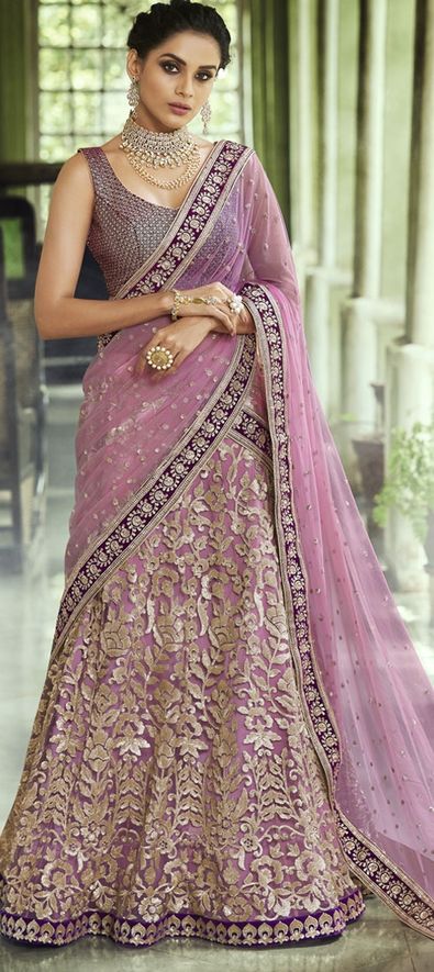 Beautiful Payal Keyal Bride In An Embellished Pastel-Hued Lehenga | Wedding  lehenga designs, Fancy sarees party wear, Designer party wear dresses