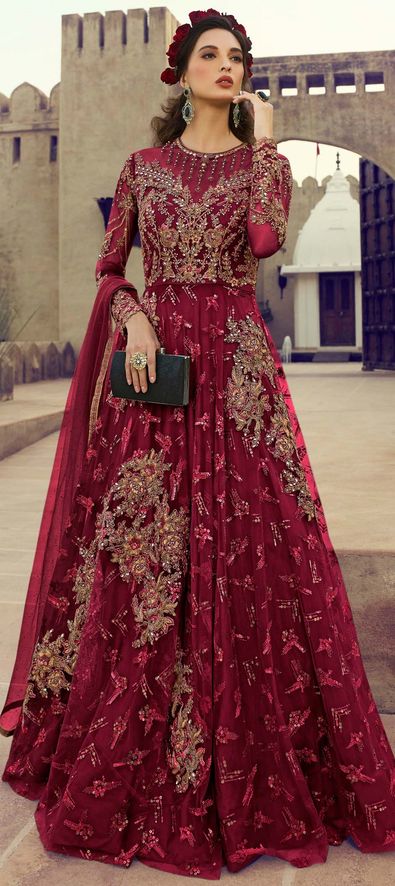 Anarkali Suits: Buy Designer Anarkali Suits Online - Aachho