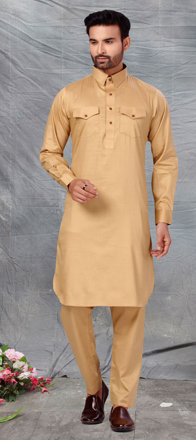 Pathani suit outlet yellow colour