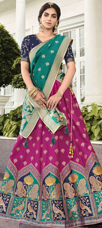 Party Wear Indian Kid Lehenga Set With Silk Material at best price in  Chennai