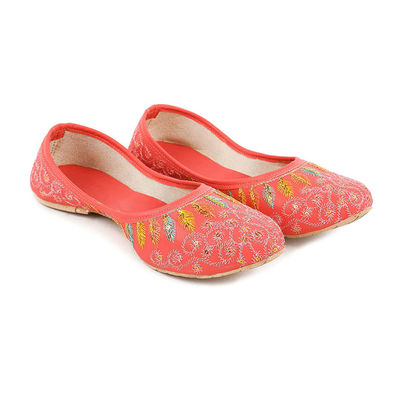 Fabric Shoes In Pink