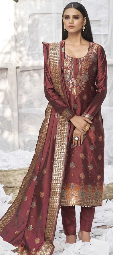 Kanjivaram banarasi outlet salwar suits