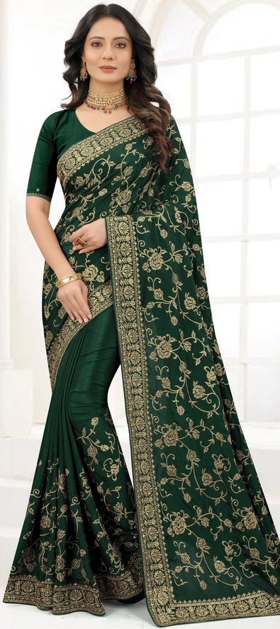 Buy Green Wedding Saree in Germany, Italy & France | Emperss Clothing –  Tagged 