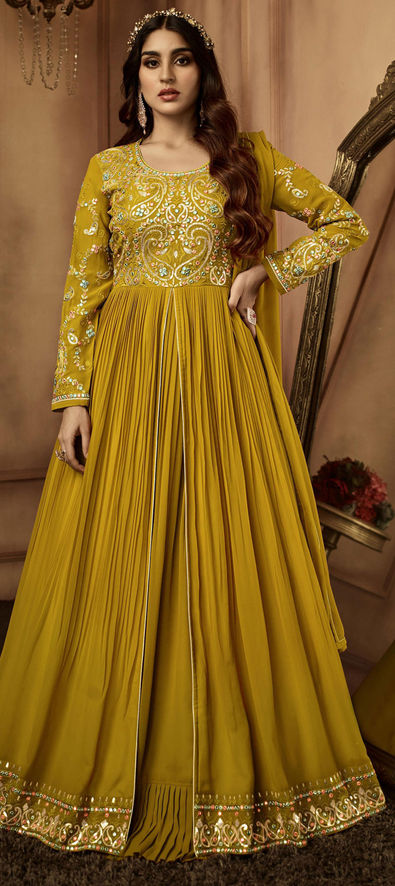 Gold sales color frocks