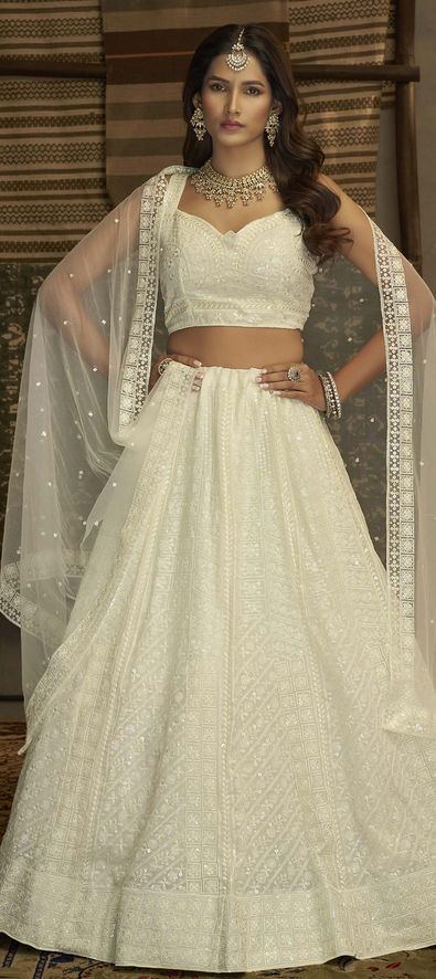 heavy embroidery sangeet lehenga choli | Heenastyle