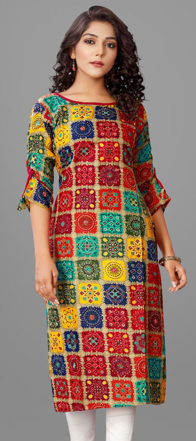 Multi-color Casual Wear Full Sleeves Ladies Designer Kurti at Best Price in  Kolkata | Only Kiran