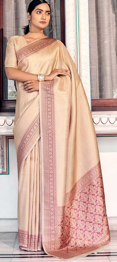 Pure Cotton Woven Saree – Ranjvani