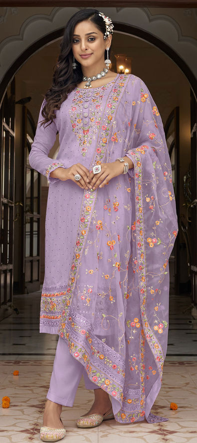 Purple Color Made Designer Sharara Suit With Lace Border for Women and  Girls, Mehendi Sangeet Wedding Partywear Sharara Suit Punjabi Dress - Etsy