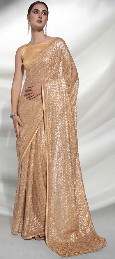 Rust & Golden Soft Silk Sarees for Woman Designer Sarees for Wedding | The  Silk Trend