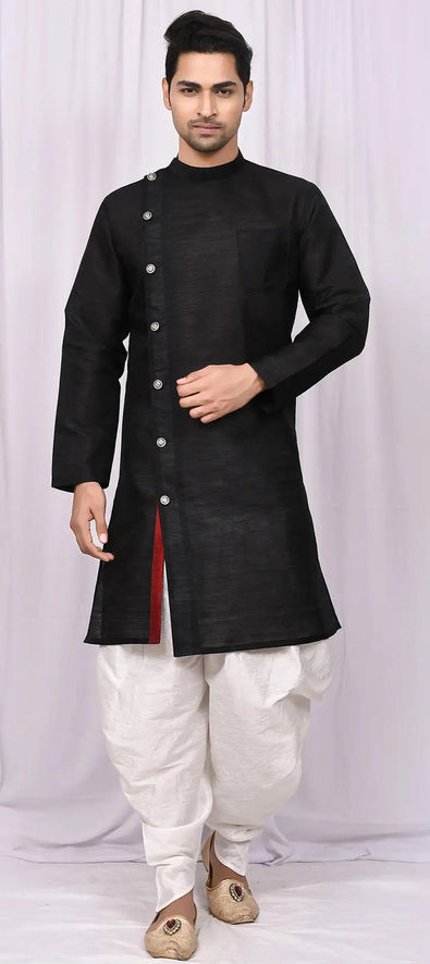 Party wear black outlet kurta pajama