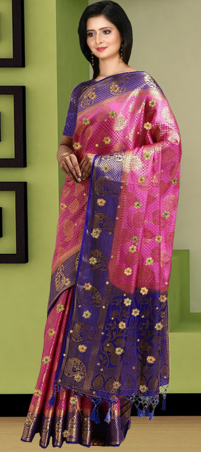 Kanjeevaram wedding outlet saree