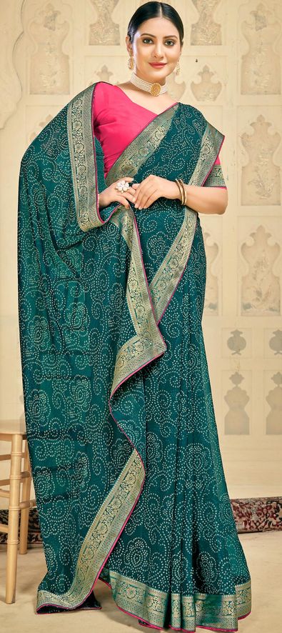 Orgenza C-Green Color Pure Soft Silk Gold Zari Weaving And Peacock Flower  Design Saree With Contrast Blouse at Rs 1399 | Surat| ID: 24265574262