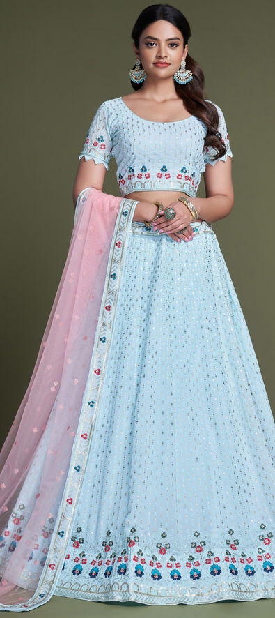 Exquisite Eavy Blue Color Silk Lehenga Set. Premium Quality at Rs 2935 |  ब्राइडल सिल्क लहंगा in Surat | ID: 19020980533